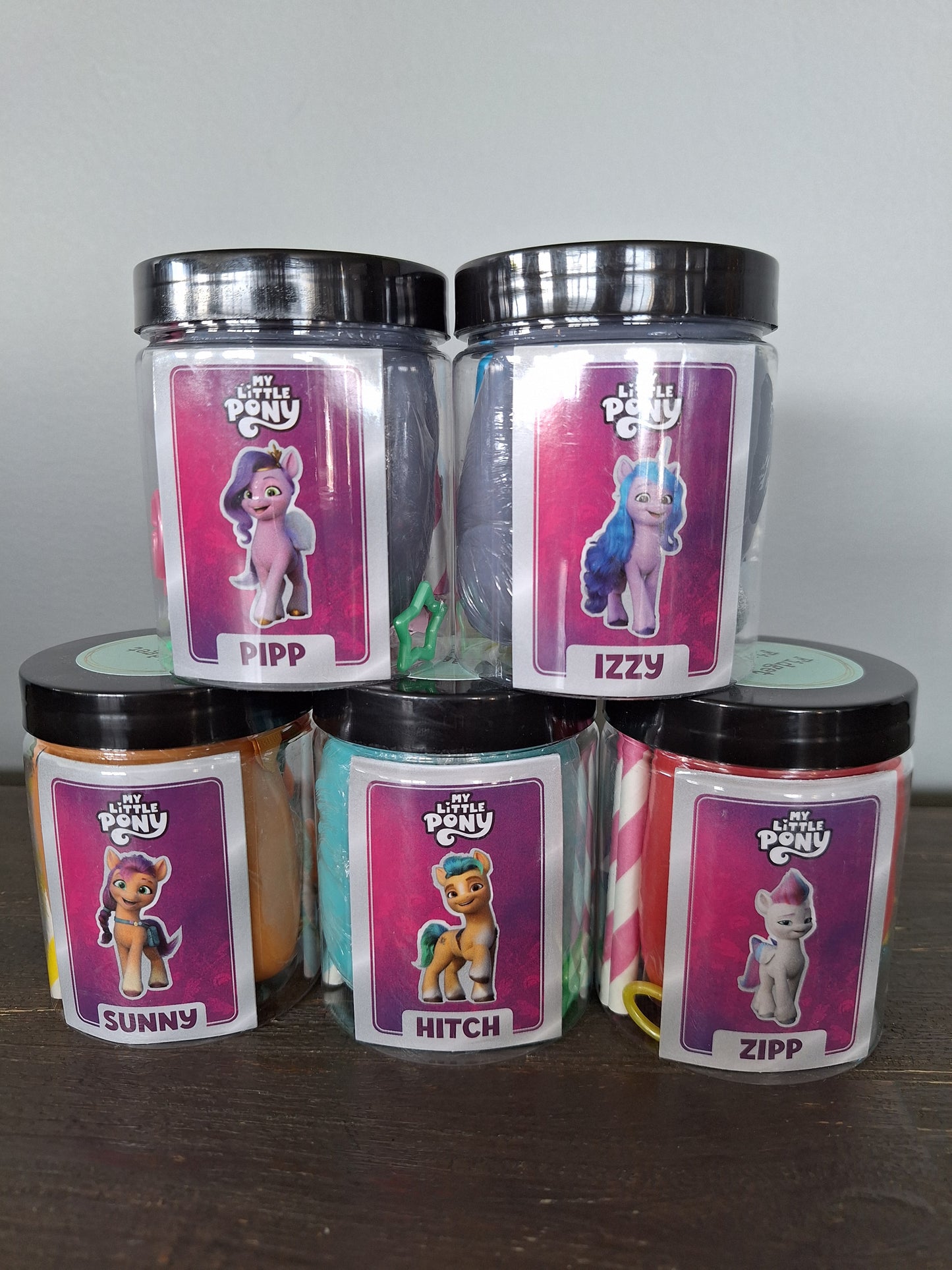 My Little Pony mini Playdough Jar - Hitch