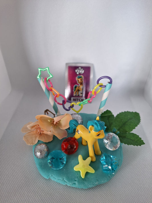 My Little Pony mini Playdough Jar - Hitch